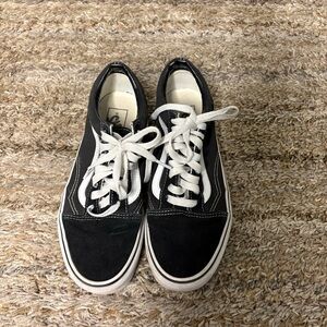 Vans Monochrome Lace-Up Shoes
